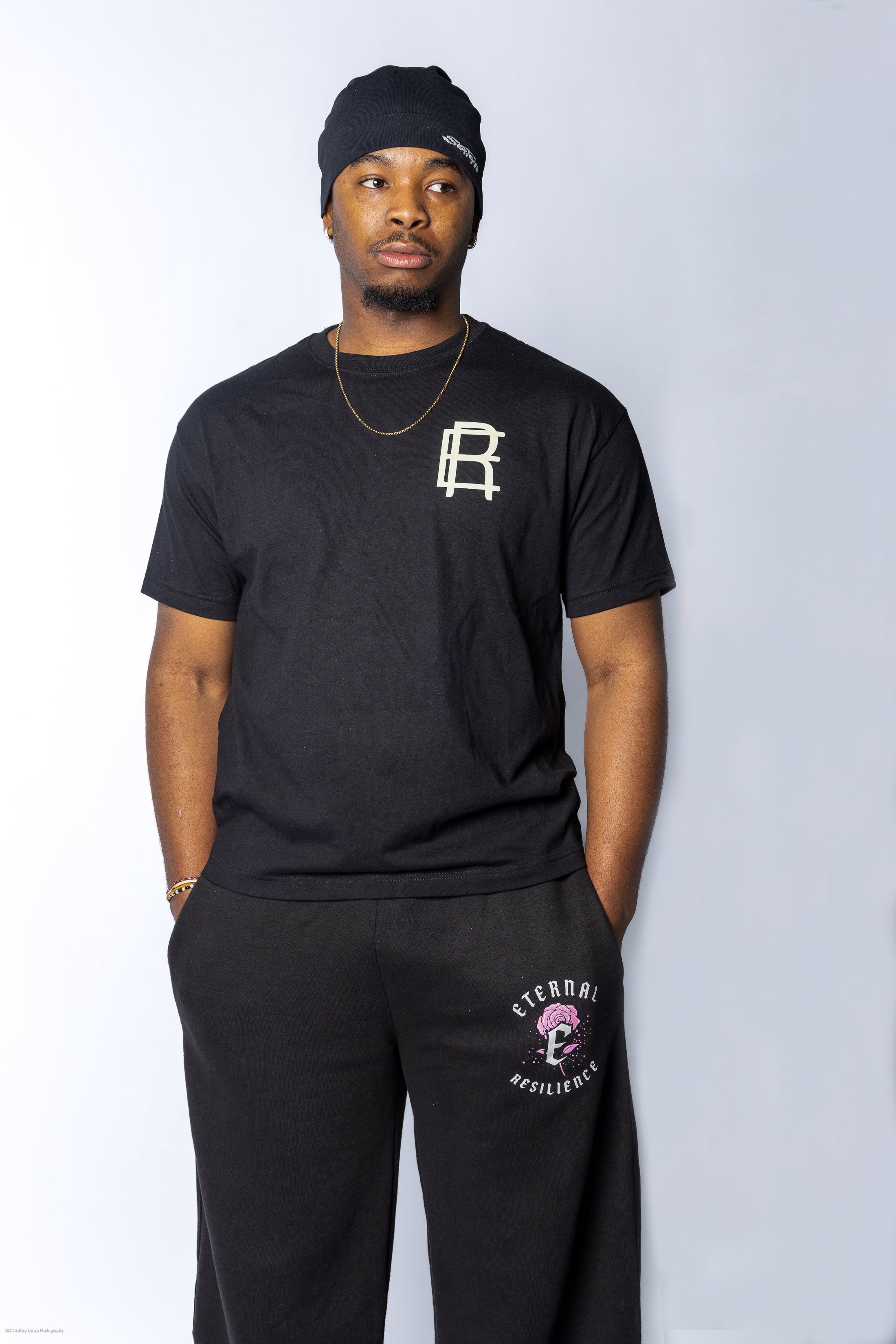 MEMBERS ONLY TEE- BLACK & WHITE