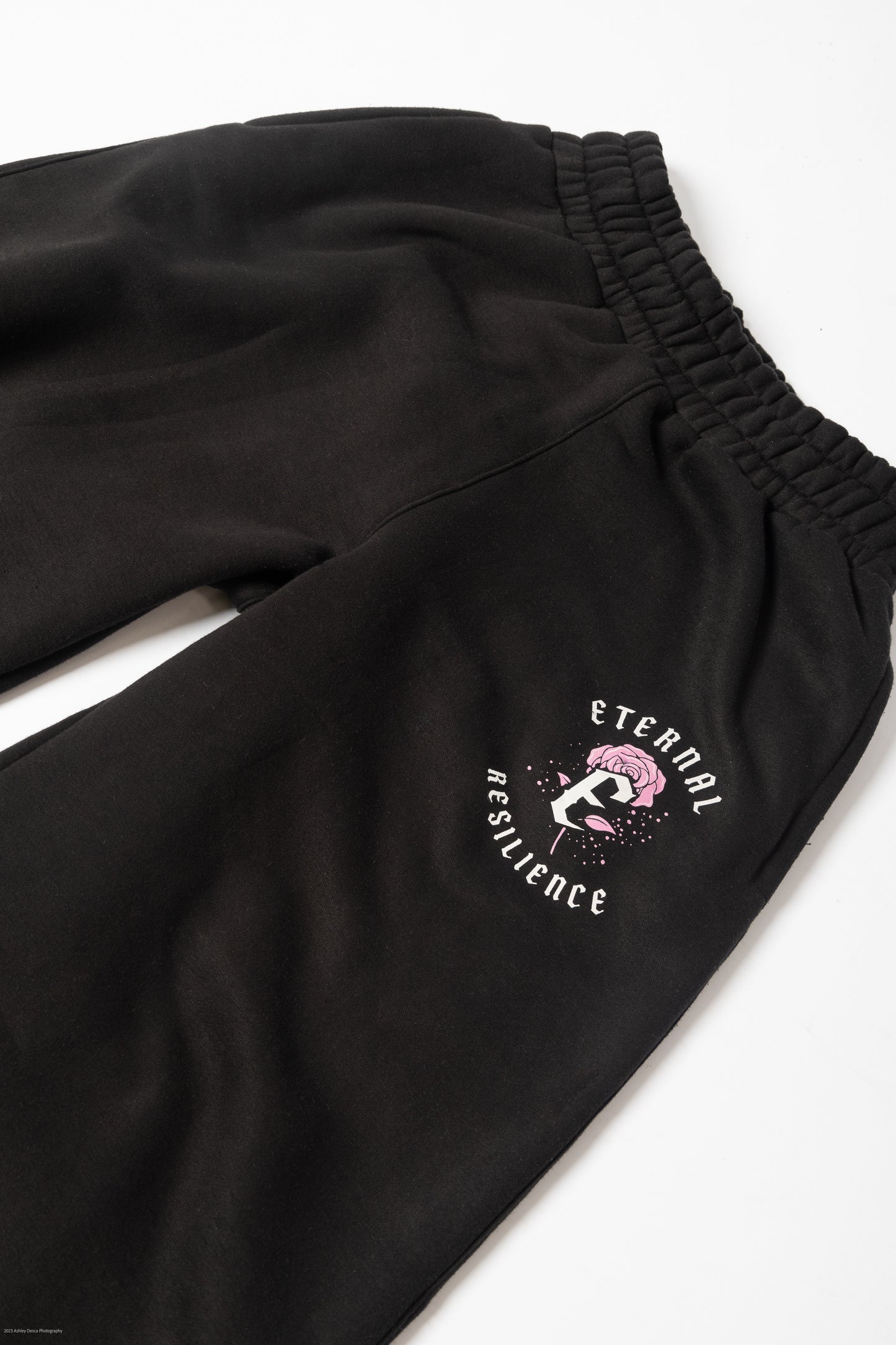 RESILIENCE SWEATPANTS- BLACK & PINK