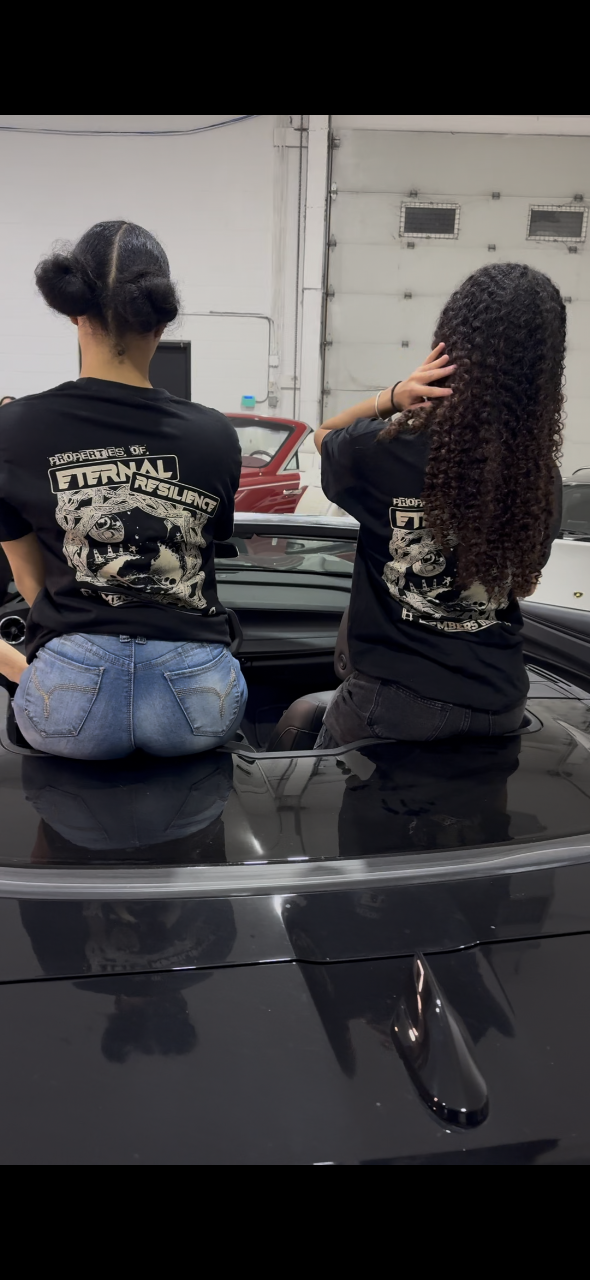 MEMBERS ONLY TEE- BLACK & WHITE