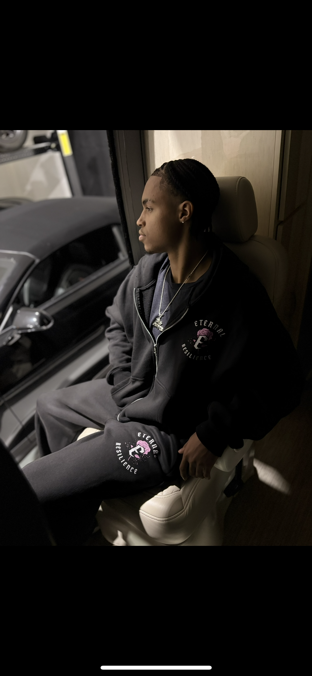 RESILIENCE TRACKSUIT SET- BLACK & PINK
