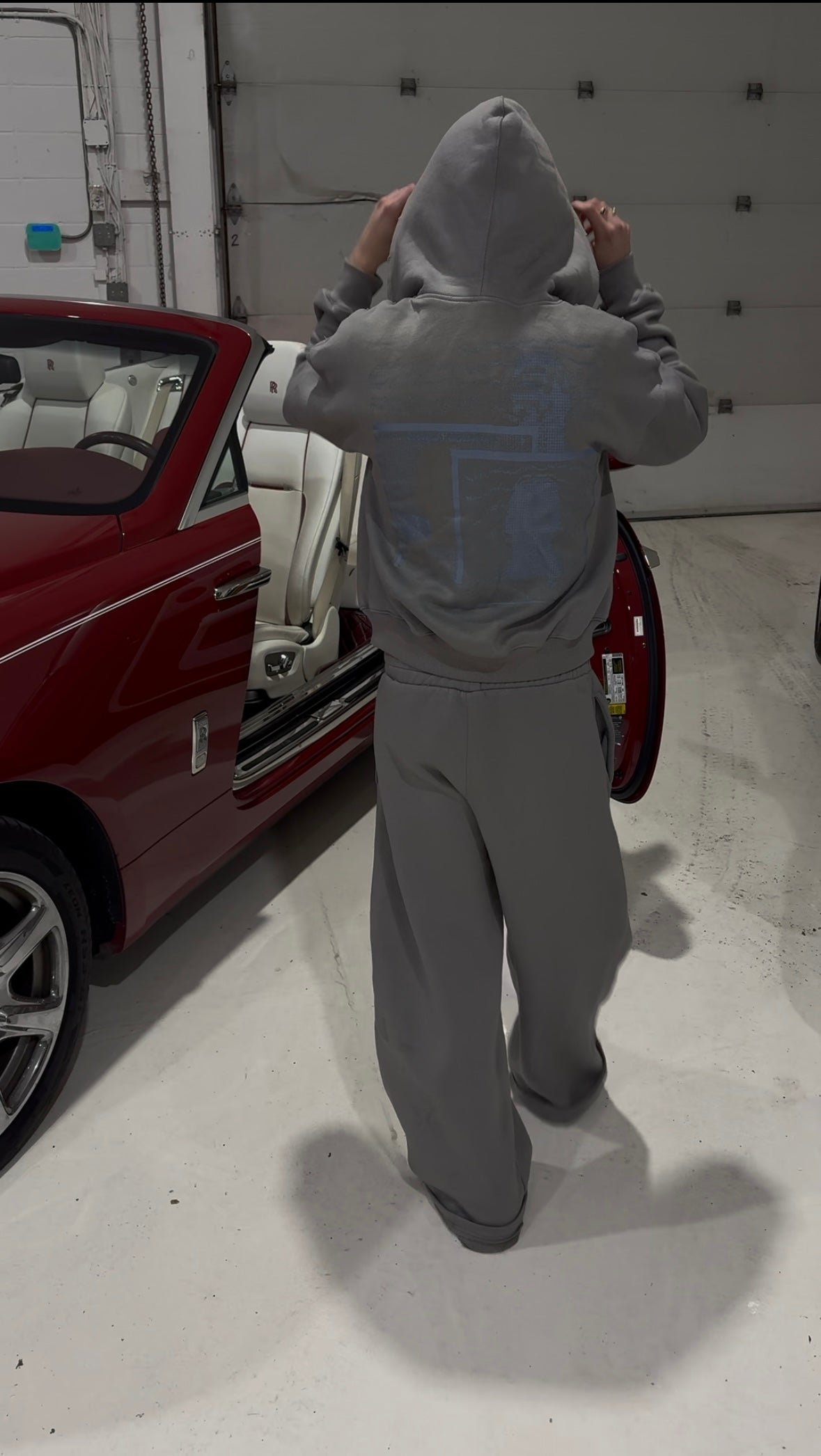 RESILIENCE HOODIE- GREY & BLUE